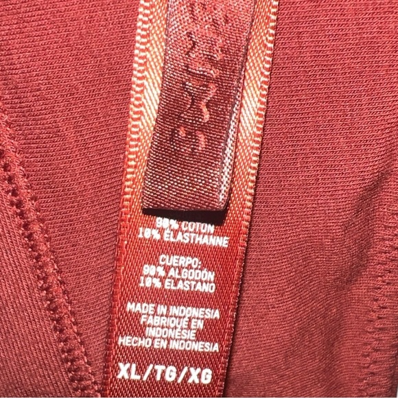 SKIMS Scoop Stretch-Cotton Jersey Bralette | Color: Wine/Brick Red | NEW/NWOT!🍷 - Picture 6 of 7